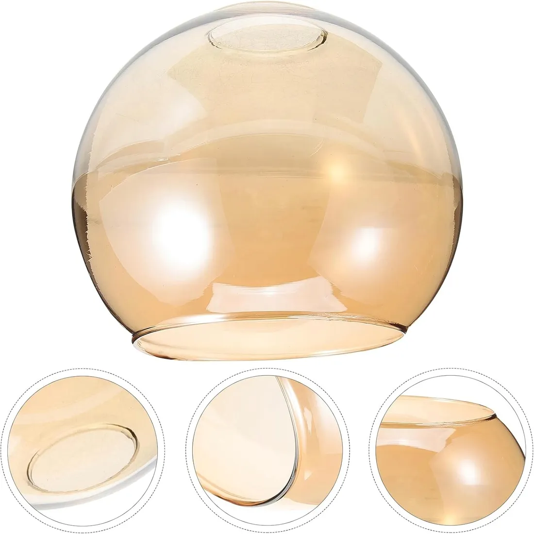 okragly-bursztynowy-klosz-z-witrazowego-szkla-do-lampy-wiszacej-e27-15x13cm
