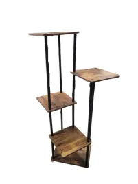 5-poziomowy-stojak-na-rosliny-ogrodowe-metalowy-i-drewniany-94-cm-czarny