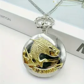 zegarek-kieszonkowy-wisior-srebrny-zloty-wedkarstwo-fishing-ryby-prezent