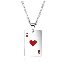 naszyjnik-wisiorek-meski-stal-nierdzewna-karta-as-kier-poker
