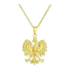 naszyjnik-lancuszek-meski-stal-chirurgiczna-zloty-godlo-polski-orzel