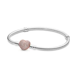 bransoletka-modulowa-posrebrzana-charms-srebro-925-zlote-serce-19-cm