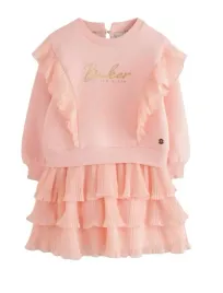 ted-baker-regular-fit-pink-frill-skirted-mockable-3-4y-104cm