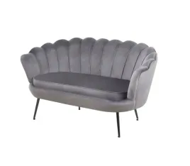 tapicerowana-sofa-velvet-szary-stelaz-czarny-styl-glamour-klara-sf1-fx-g
