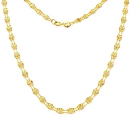 damski-zloty-lancuszek-z-diamentowanym-splotem-sunshine-14kt-585