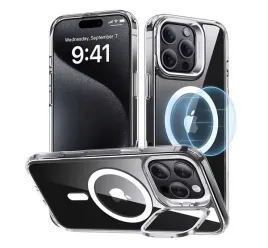 esr-hybrid-case-stash-stand-etui-magsafe-do-iphone-16-pro-stojak-bezbarwne