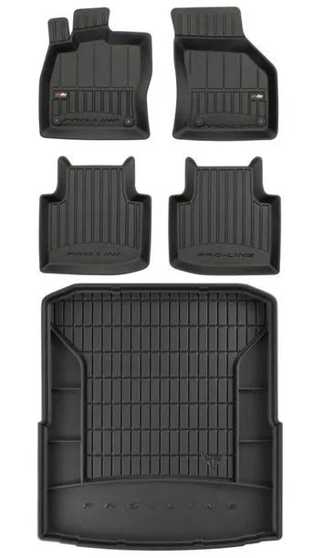 ZESTAW 3D dywaniki gumowe mata Skoda Superb 3 LB 2015-2023