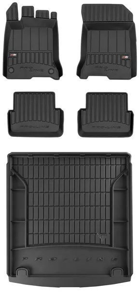 ZESTAW 3D dywaniki gumowe mata Renault Laguna 2 Kombi 2007-2011