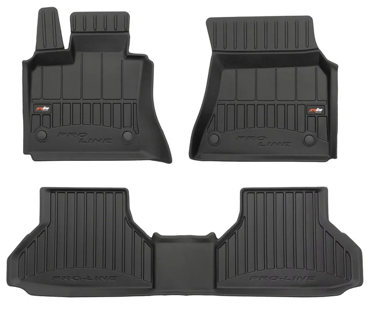 DYWANIKI GUMOWE BMW X5 E70 2007-2013 KORYTKA 3D
