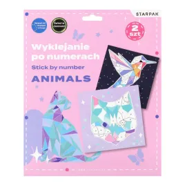 zestaw-kreatywny-wyklejanie-po-numerach-animals-starpak-563039
