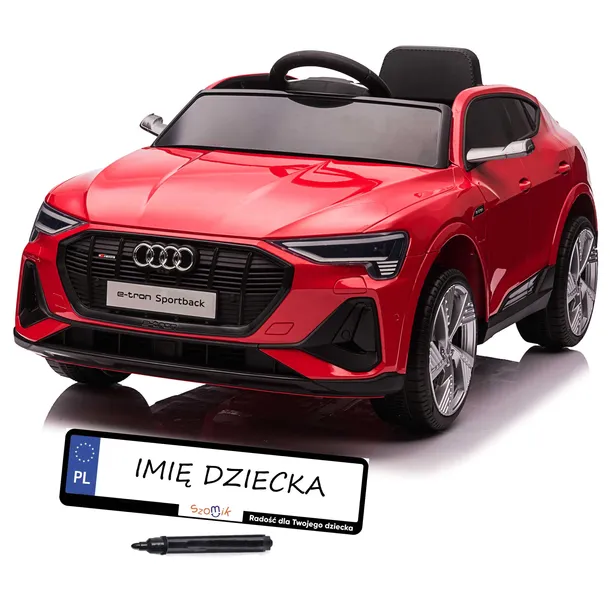 Auto na akumulator AUDI e-Tron Sportback 4x4 EVA Skóra Pilot 2.4 G LED