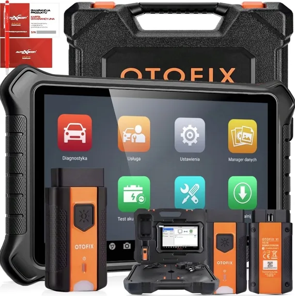 TESTER DIAGNOSTYCZNY by AUTEL Otofix D1 PROS2 CANFD DOIP NEW 2 lata 128GB