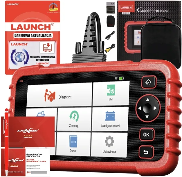 TESTER DIAGNOSTYCZNY LAUNCH PRO 123x FULL PL 2025r od LAUNCH POLSKA