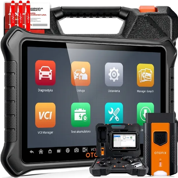 TESTER DIAGNOSTYCZNY by AUTEL Otofix D1 PROS 2 lata