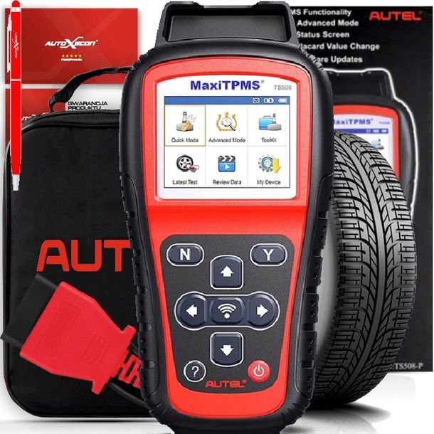 TS508 AUTEL TPMS PROGRAMATOR CZUJNIKÓW CIŚNIENIA z wgranym językiem POLSKIM