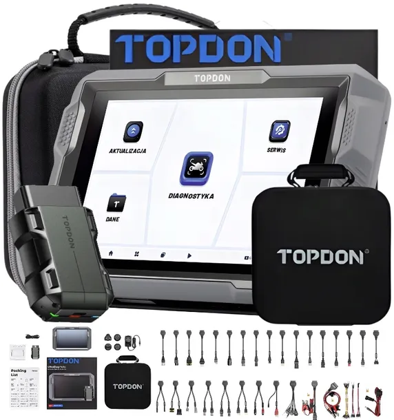 TESTER DIAGNOSTYCZNY DO MOTOCYKLI QUADÓW TOPDON UltraDiag Moto J.POLSKI