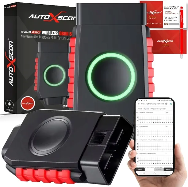 Interfejs Diagnostyczny AUTOXSCAN GOLO PRO DARMOWE aktulizacje FULL POLSKI