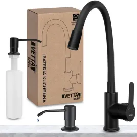 bateria-kuchenna-elastyczna-gietka-wylewka-wysoka-kran-czarny-dozownik