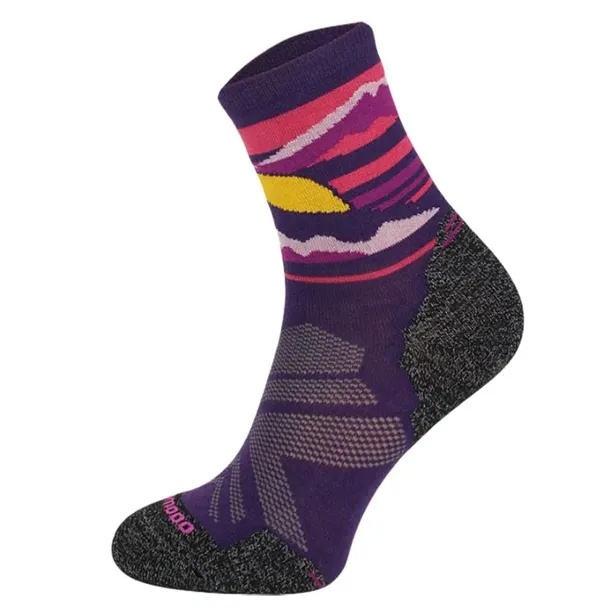 Skarpety trekkingowe ALPINE HILLS 70%MERINO Performance 35-38Violet Sunset