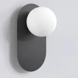 viva-kinkiet-1xg9-czarny-z-bialym-kloszem