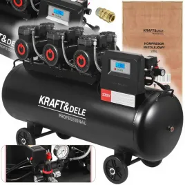 kompresor-bezolejowy-200l-3x2200w-separator-i-manometr-z-gliceryna