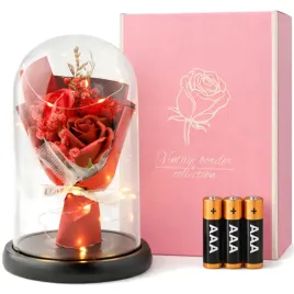 prezent-dla-kobiety-na-30-40-50-60-70-urodziny-bukiet-kwiatow-w-szkle-led
