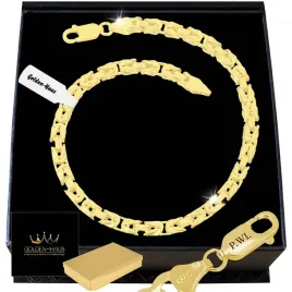 zlota-meska-bransoletka-splot-krolewski-19-cm-38-mm-zlocna-pr-925-grawer