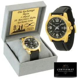 elegancki-meski-zegarek-casio-24k-zlocony-prawdziwym-zlotem-prezent-grawer