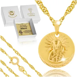 zloty-lancuszek-medalik-matka-boska-czestochowska-stal-chirurgiczna-50-cm