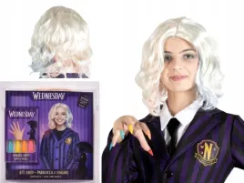 zestaw-kostiumowy-wednesday-peruka-paznokcie-karnawal-przebranie