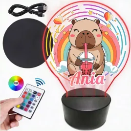 prezent-lampka-nocna-led-z-imieniem-kapibara-capibara-cappy-na-urodziny