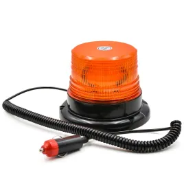 lampa-ostrzegawcza-led-12v-24v-na-magnes-kogut-pomaranczowa