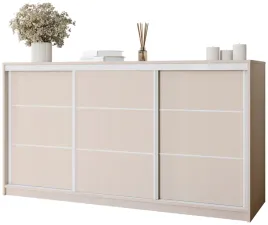 bezowa-komoda-przesuwna-z-szufladami-180-cm-vita-z-drazkiem-do-sypialni