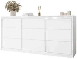 biala-komoda-przesuwna-z-szufladami-200-cm-vita-z-drazkiem-do-sypialni