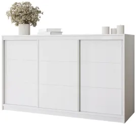 biala-komoda-przesuwna-z-szufladami-160-cm-vita-z-drazkiem-do-sypialni