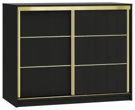 czarna-komoda-przesuwna-z-szufladami-120-cm-gold-z-drazkiem-do-sypialni