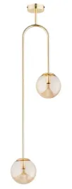 lampa-wiszaca-vector-2xe14-zlota-bursztynowa