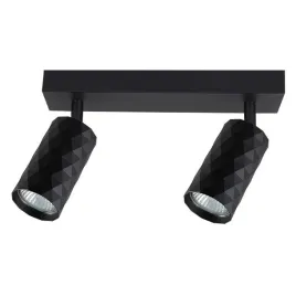 glamour-lampa-sufitowa-spot-2xgu10-czarny-mat