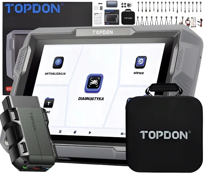 TESTER DIAGNOSTYCZNY DO MOTOCYKLI QUADÓW TOPDON UltraDiag Moto J.POLSKI