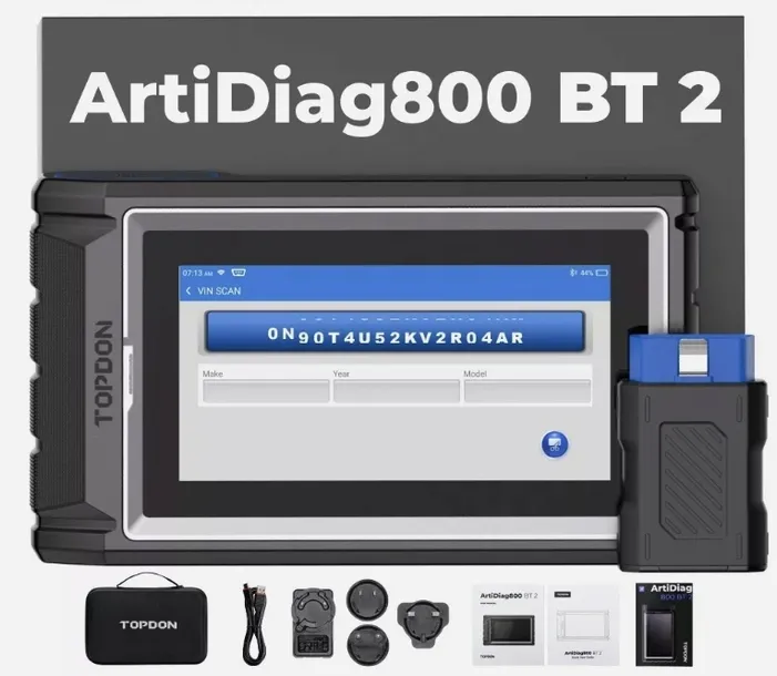 Tester diagnostyczny TOPDON ArtiDiag800BT 2 NEW CAN-FD BLUET 5.0 j.POLSKI