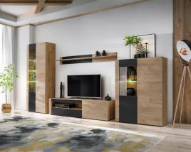 mebloscianka-aron-dab-ribbeck-czarny-mat-ryflowany