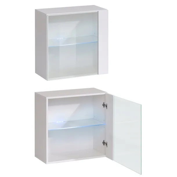 witryna-wiszaca-czarny-polysk-switch-60-cm-led-kolekcja-swap