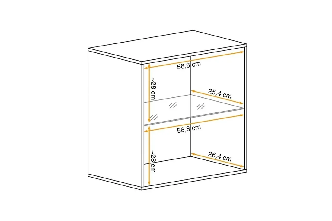 witryna-wiszaca-biala-switch-60-cm-led