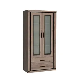 witryna-dwudrzwiowa-dallas-d-17-192x97x45-cm-dab-truflowy