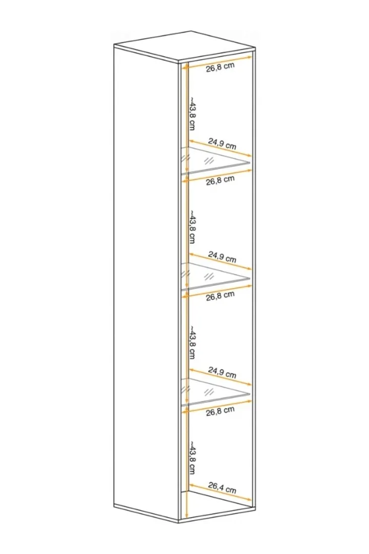 witryna-wiszaca-czarny-polysk-switch-180-cm-led-stan-nowy