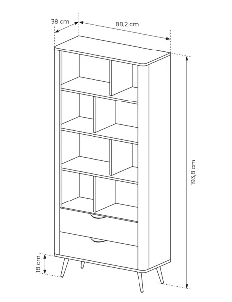 regal-z-polkami-veris-2s-dab-dunin-glebokosc-mebla-38-cm