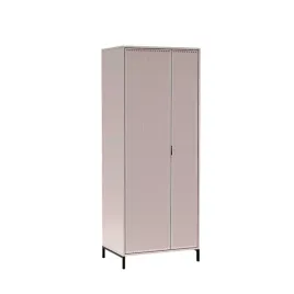 nowoczesna-szafa-dwudrzwiowa-ryflowane-fronty-kaszmir-metalowe-nogi