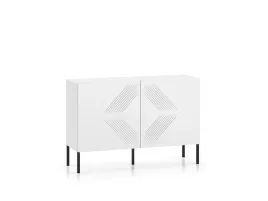 nowoczesna-biala-komoda-metalowe-czarne-nogi-frezowany-front-glamour