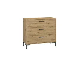 komoda-92-cm-na-nozkach-dab-artisan-szuflady-salon-przedpokoj