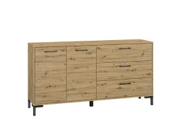 komoda-szeroka-159-cm-na-nozkach-dab-artisan-szuflady-salon-przedpokoj